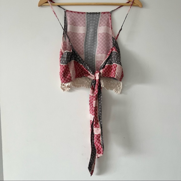 Abercrombie Back Tie Crop Top - Picture 8 of 9